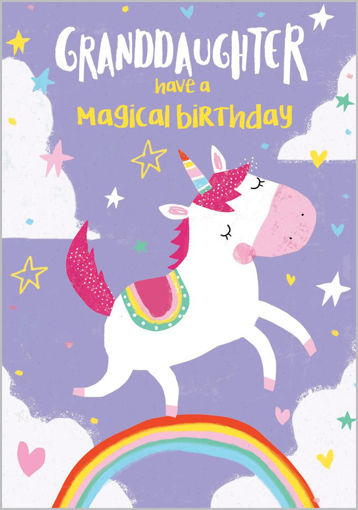 Picture of GRANDDAUGHTER BIRTHDAY CARD